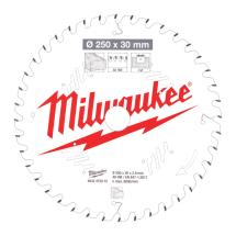Milwaukee 4932472015 Circular Saw Blade MS W 250mm x 30mm x 40T