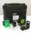 Imex LX3DG Green Beam 3 Line Laser Level with USB Charger