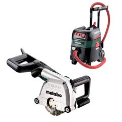 Metabo MFE 40 Wall Chaser & ASR 35 M ACP Dust Extractor Kit