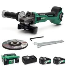 HiKOKI MULTI VOLT(36V) 115mm(4-1/2inch) Cordless Disc Grinder HiKOKI MULTI VOLT(36V) 115mm(4-1/2inch) Cordless Disc Grinder