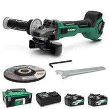 HiKOKI MULTI VOLT(36V) 115mm(4-1/2inch) Cordless Disc Grinder