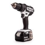 Makita DHP482RTWJ 18v Combi Drill in White 2x 5.0ah Batteries Makita DHP482RTWJ 18v Combi Drill in White 2x 5.0ah Batteries