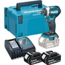 Makita DTD154RTJ 18V LXT Brushless Impact Driver With 2x 5 Ah Batteries Makita DTD154RTJ 18V LXT Brushless Impact Driver With 2x 5 Ah Batteries