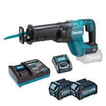 Makita JR001GD203 40Vmax XGT Brushless Reciprocating Saw With 2 x 2.5Ah Battery