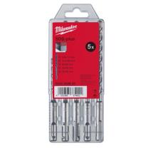 Milwaukee 4932352834 SDS+ 5 Piece Drill Bit Set Milwaukee 4932352834 SDS+ 5 Piece Drill Bit Set