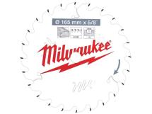 Milwaukee 4932471931 165x20mm 24t Circular Saw Blade