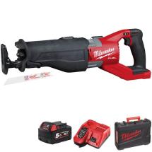 Milwaukee M18 FSZ-501X FUEL Sawzall 18V Reciprocating Saw With 1 x 5.0Ah Battery