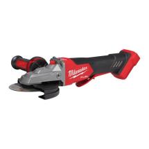 Milwaukee M18FSAGF125XPDB-0X FUEL 125mm Flathead Braking Angle Grinder With Paddle Switch Body Only