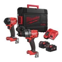 Milwaukee M18 FPP2A3-502X 4th Gen 18V Fuel Twin Pack With 2x 5.0Ah Batteries