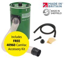 Record 104790 CGV336-3 CamVac 55L 1000W Extractor & CamVac Accessory Kit