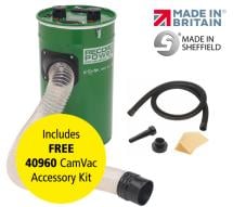 Record 104810 CGV336-4 CamVac 55L 2000W Extractor & CamVac Accessory Kit
