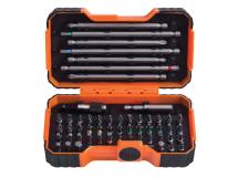 Bahco 59/S54BC Colour Coded Screwdriver 54 Piece Bit Set