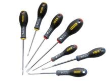 Stanley Tools FatMax Screwdriver Set of 7 Phillips/Pozi/Flared/Parallel Stanley Tools FatMax Screwdriver Set of 7 Phillips/Pozi/Flared/Parallel