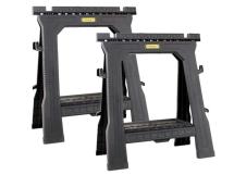 Stanley Tools Folding Saw Horses (Twin Pack) 170713 Stanley Tools Folding Saw Horses (Twin Pack) 170713