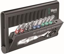 Wera Bit-Check 10 Piece Zyklop Mini BiTorsion 1 Extra-Hard All round Long life Set