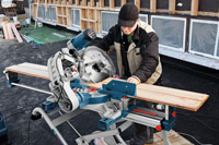 Bosch GCM12GDL Mitre Saw + Stand