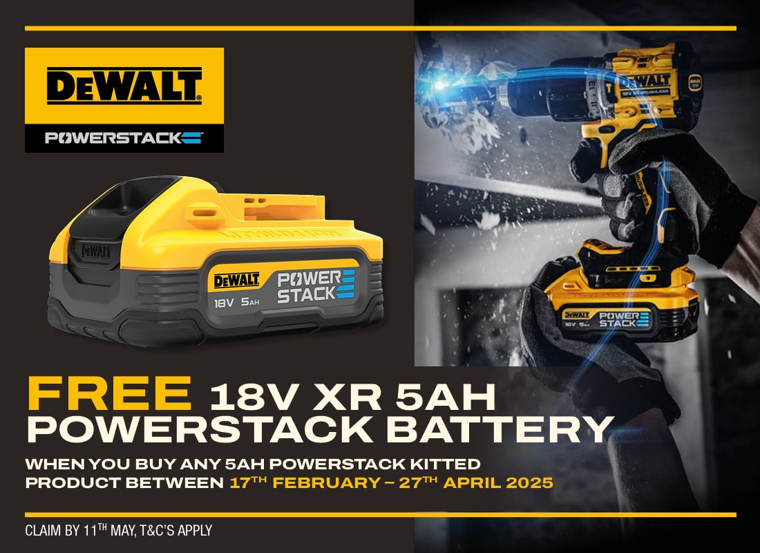 DeWALT Powerstack Redemption 2025