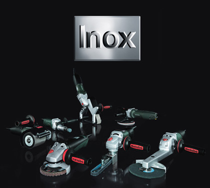 Metabo INOX steel polishing machines